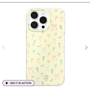 Velvet Caviar - buttercup bows case